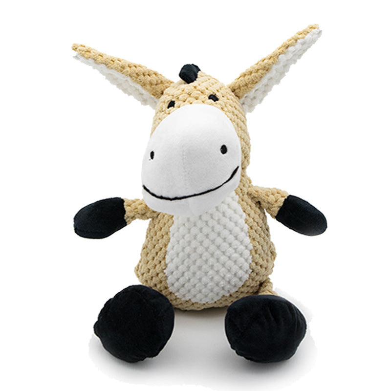 Dog Plush Toys Pet Squeaky Animal, Dog Bite-Resistant, Interactive Toys