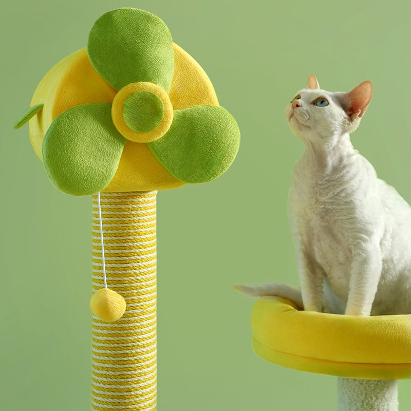 Cat Climbing Frames And Multi-level Cat Towers With Durable Scratching Posts,
