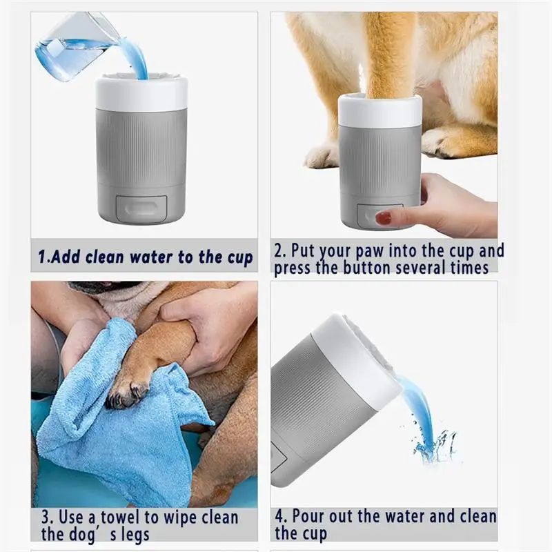 Pet Foot Washing Cup Dog