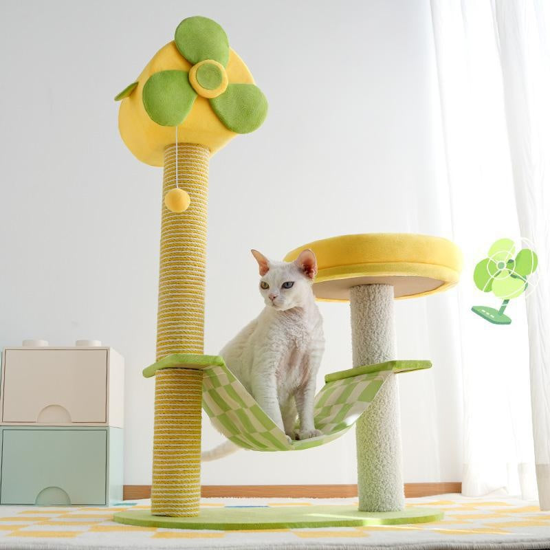 Cat Climbing Frames And Multi-level Cat Towers With Durable Scratching Posts,