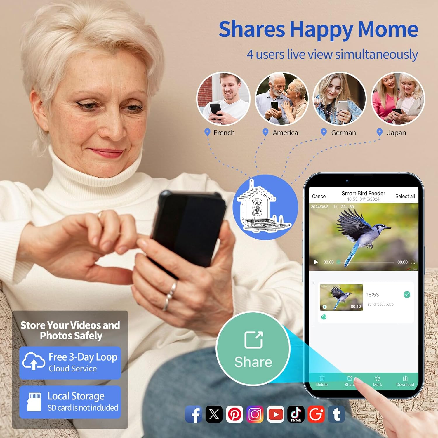 Bird Feeder With Camera