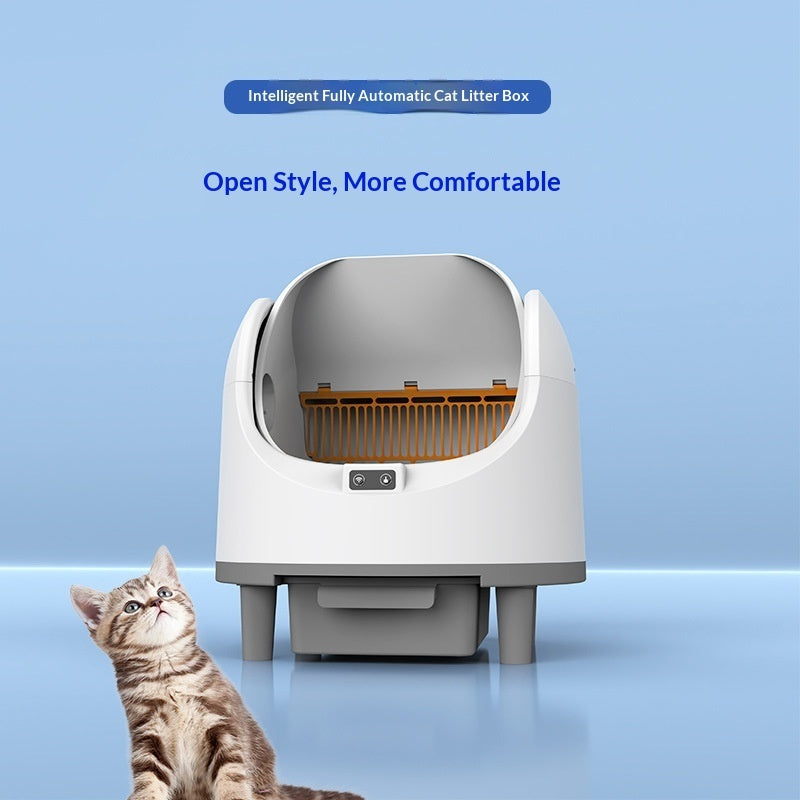 Fully Automatic Cat Litter Box With Large Space Intelligent Shovel Machine